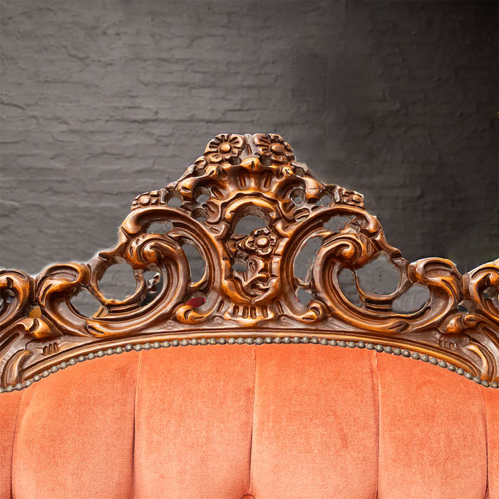 Heavily carved Sofa