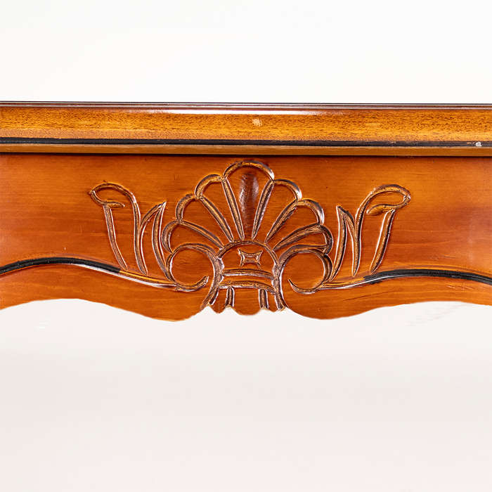 Dining Table with Inlaid Edge