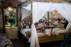 Mahogany Four Poster Bed