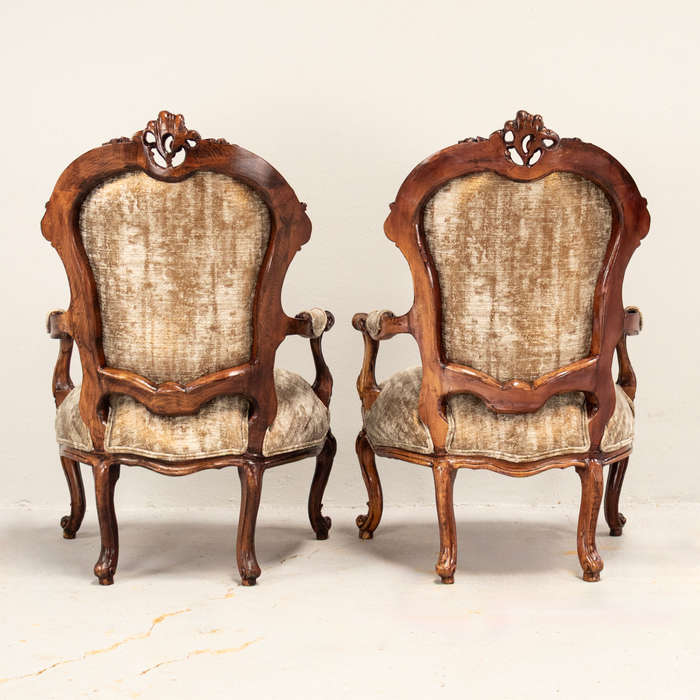Rococo Style Armchairs
