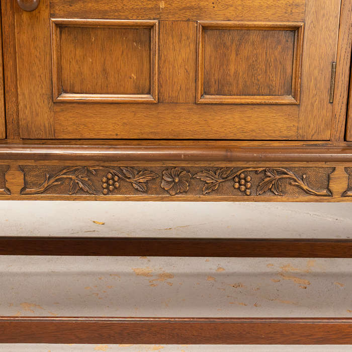 Oak Carved Sideboard