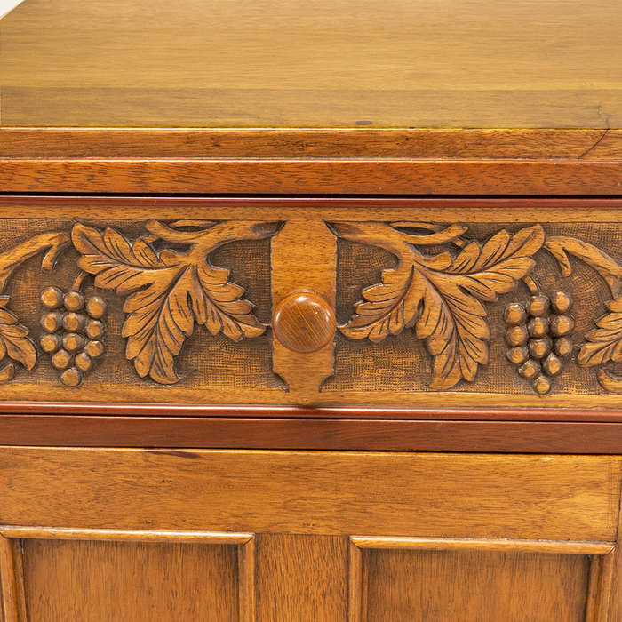 Oak Carved Sideboard