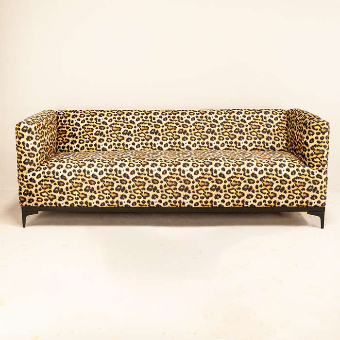 Leopard Panel Sofa