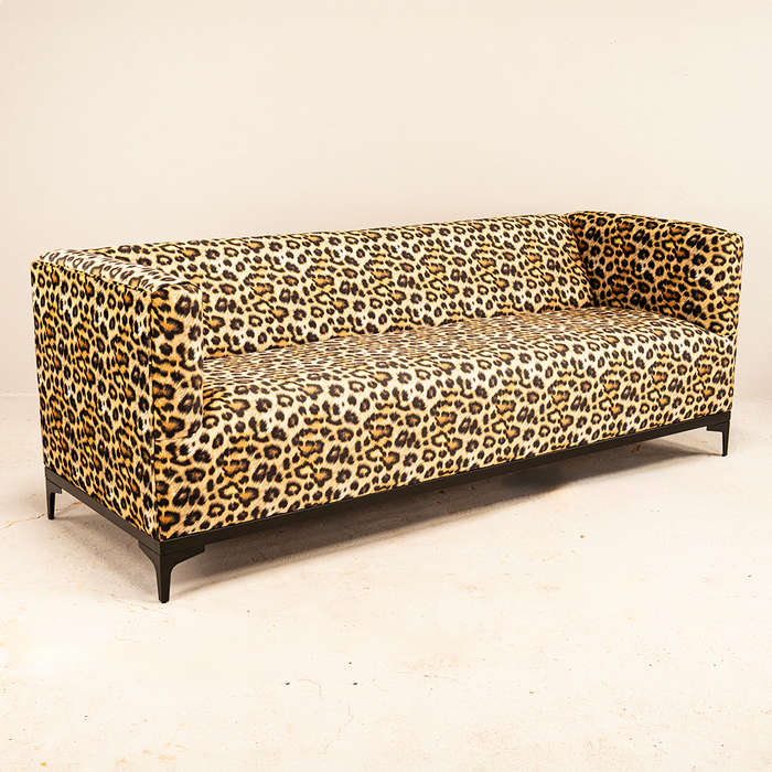 Leopard Panel Sofa