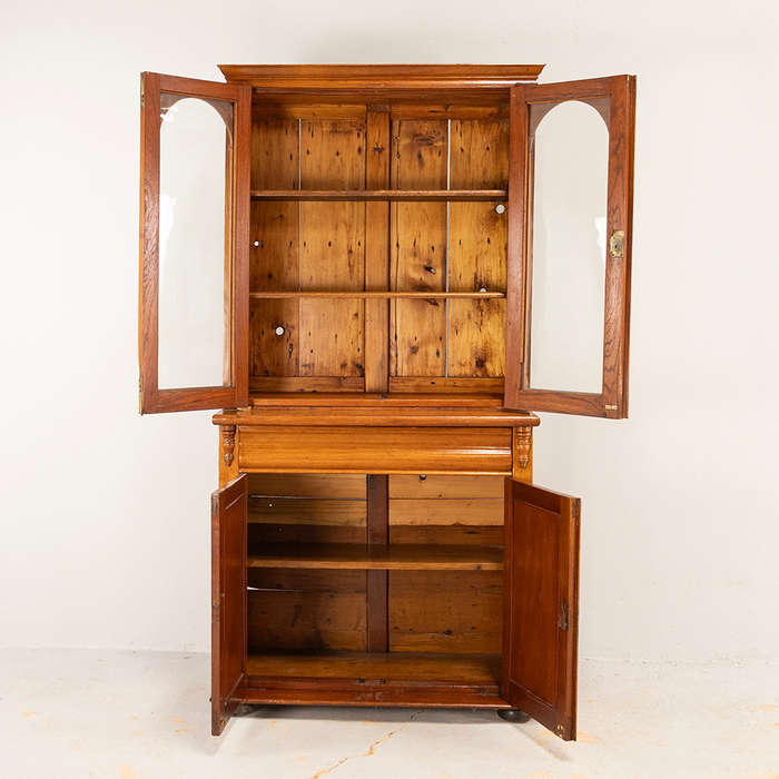 19th Century Hardwood Bookcase