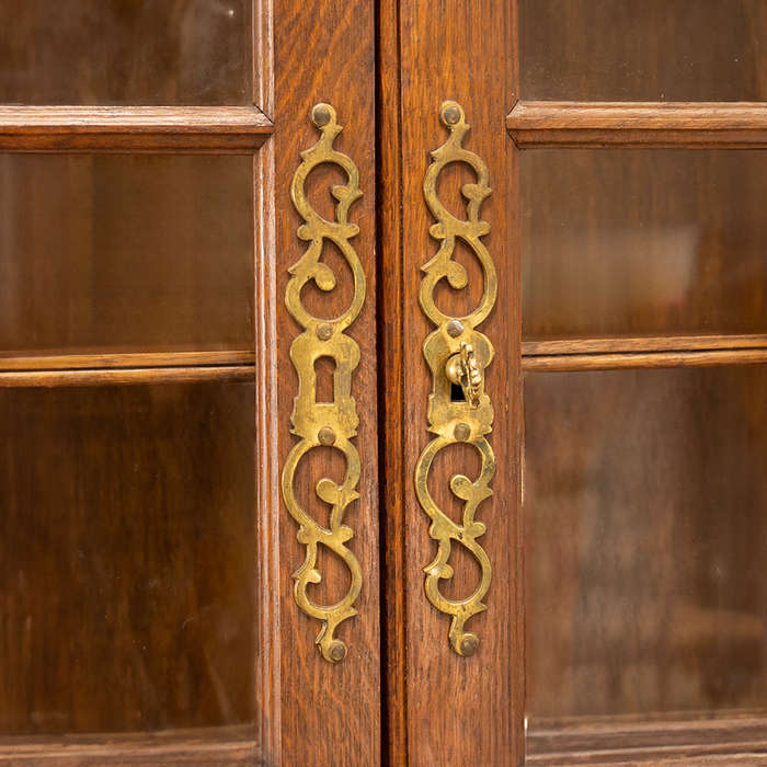 Oak Display Cabinet