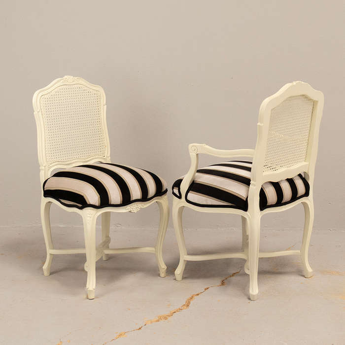 French Rattan Chairs