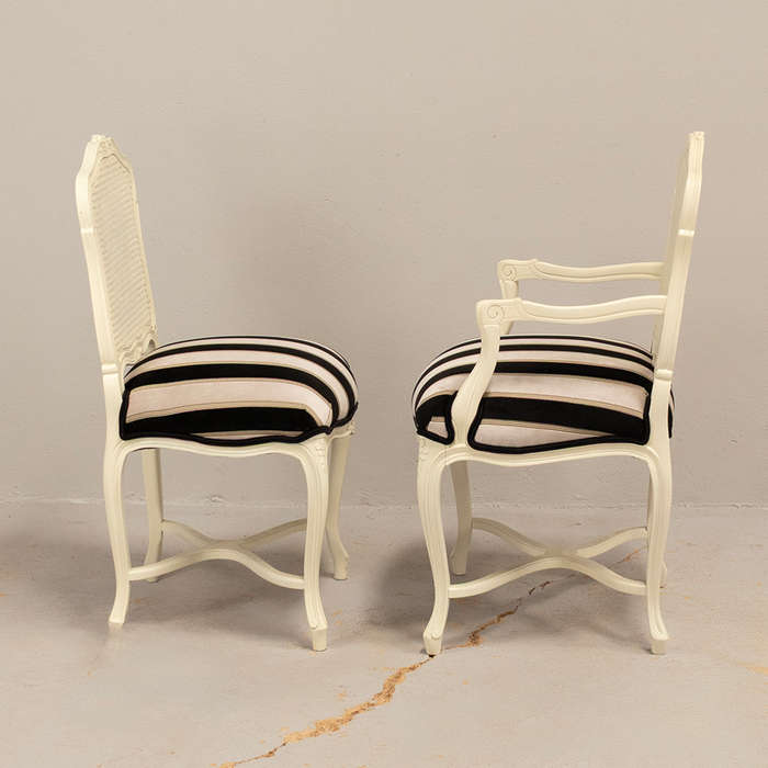 French Rattan Chairs