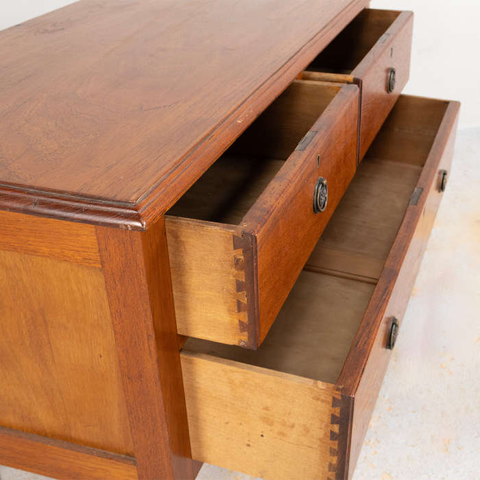 Oak Low Chest of Drawers