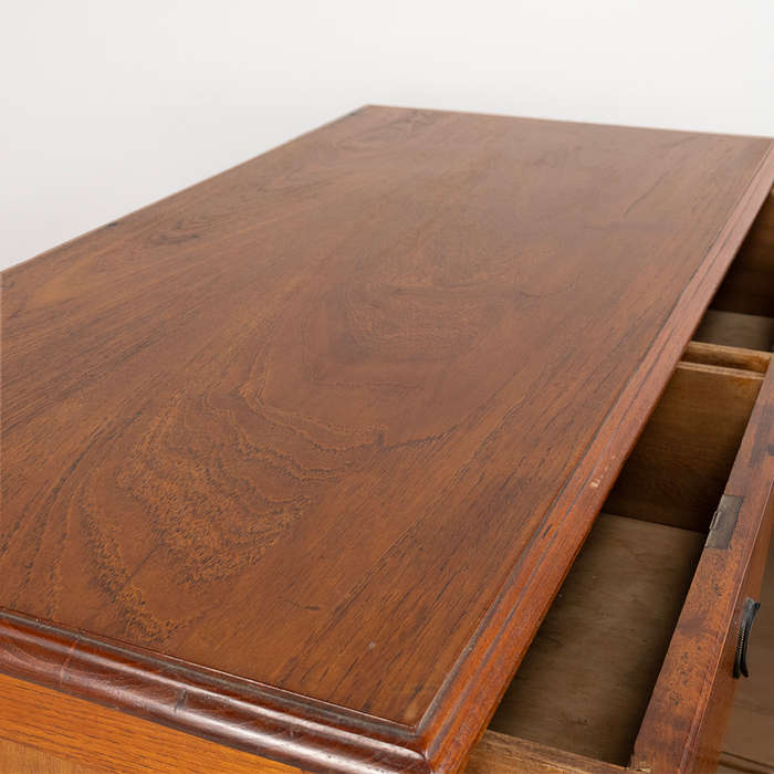 Oak Low Chest of Drawers