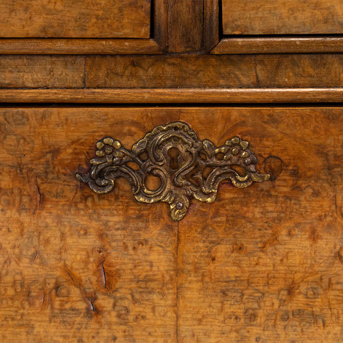 Dutch Walnut Vitrine