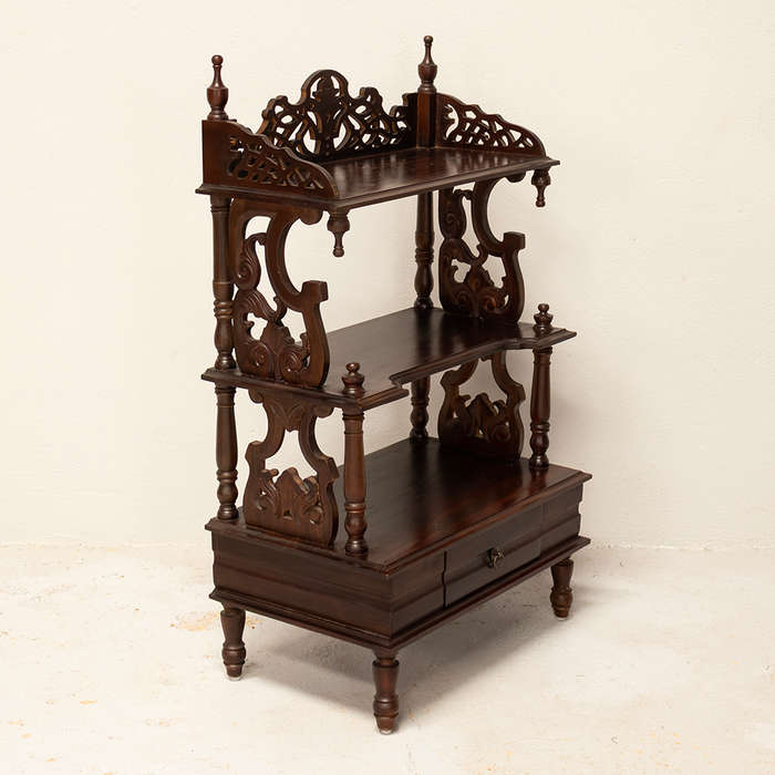 Victorian Style Mahogany Whatnot