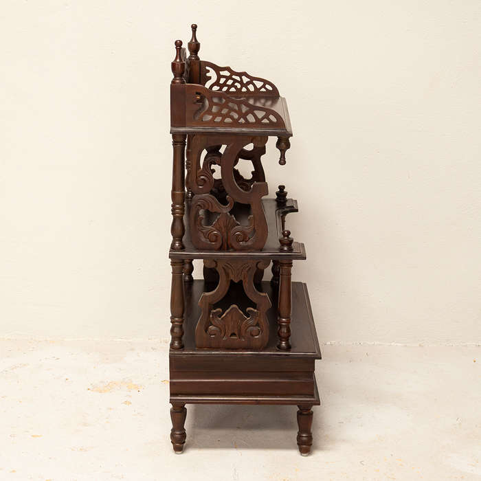 Victorian Style Mahogany Whatnot