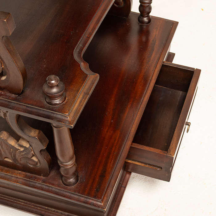 Victorian Style Mahogany Whatnot