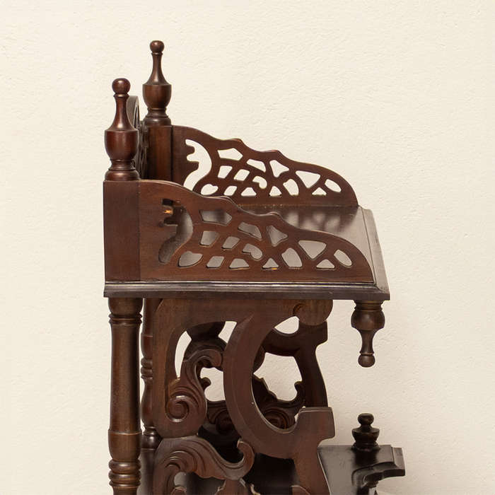 Victorian Style Mahogany Whatnot