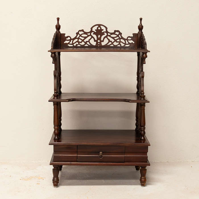 Victorian Style Mahogany Whatnot