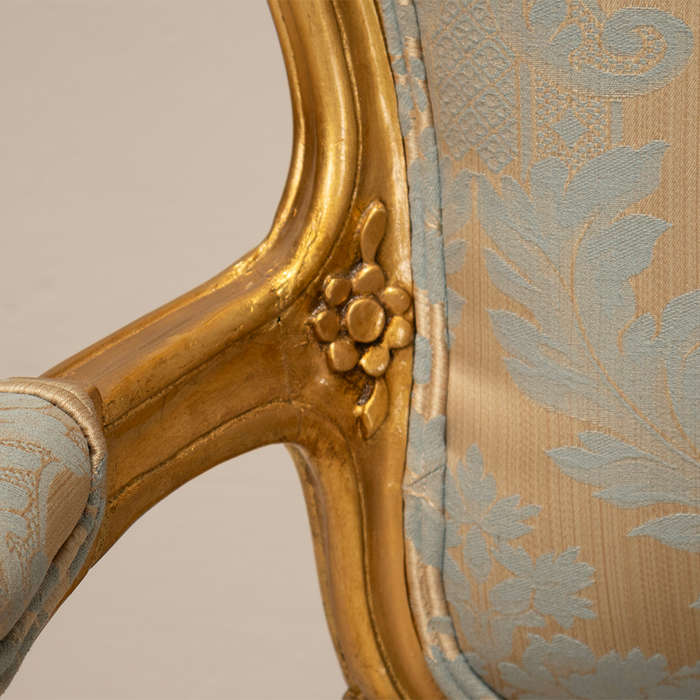 Gilded Arm Chairs