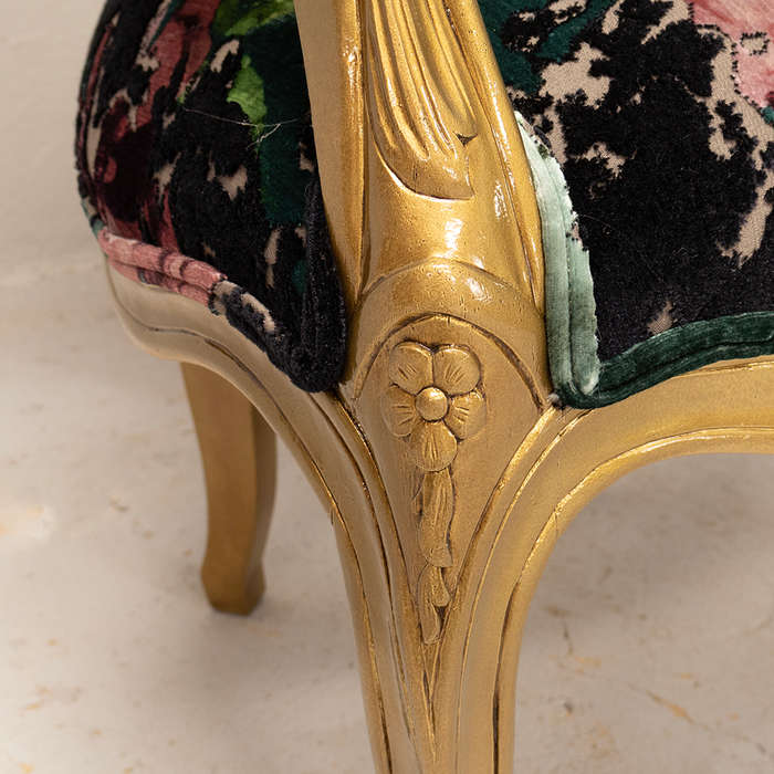 Single French Style Armchair