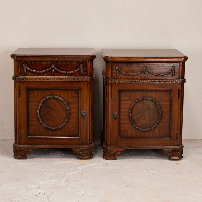 Mahogany Pedestals