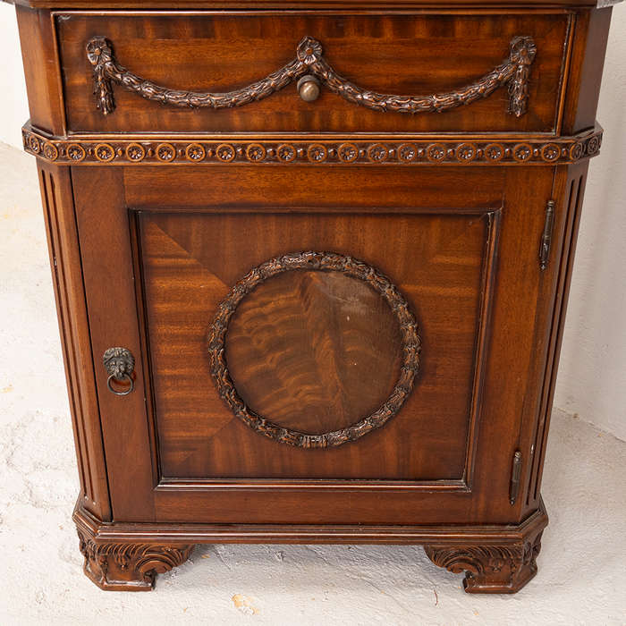 Mahogany Pedestals