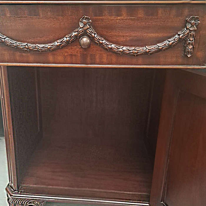 Mahogany Pedestals