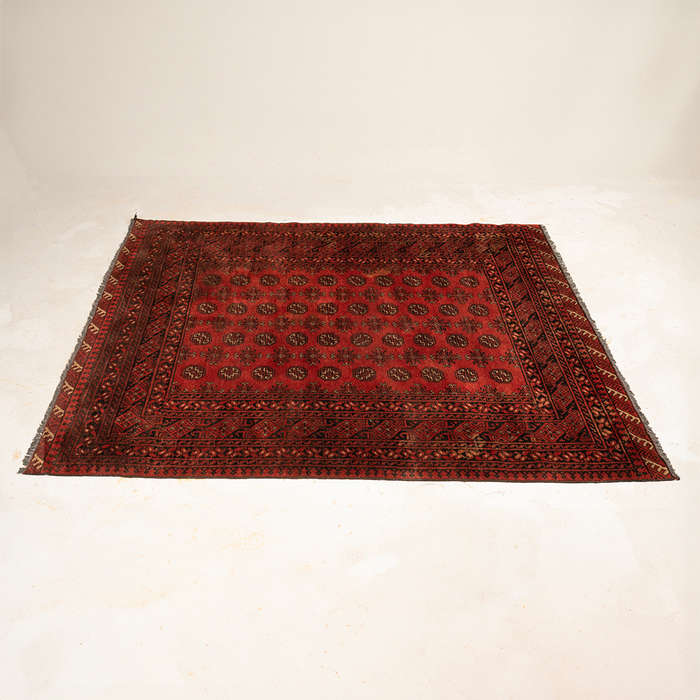 Vintage Afghan Rug
