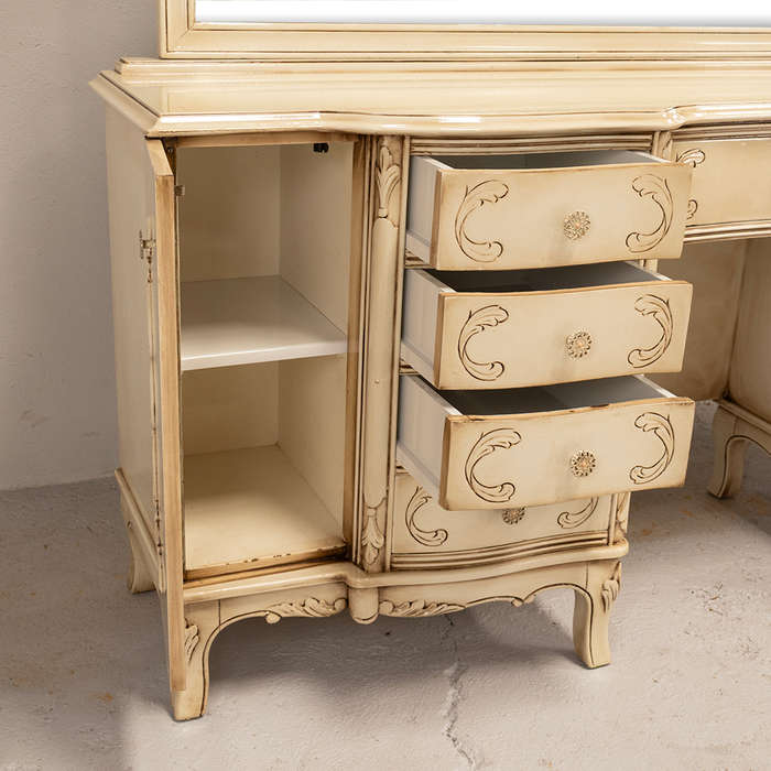 French Provincial Style Dressing Table