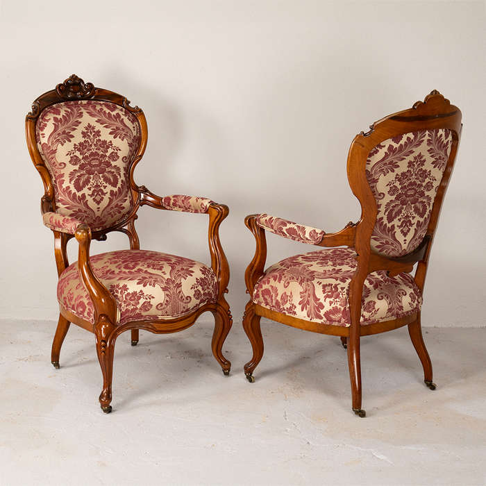 Victorian Style Armchairs