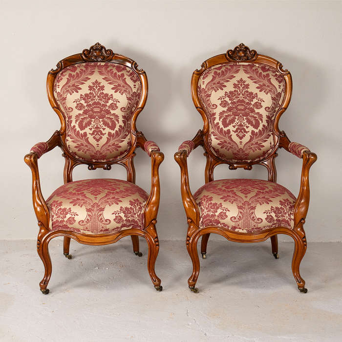 Victorian Style Armchairs