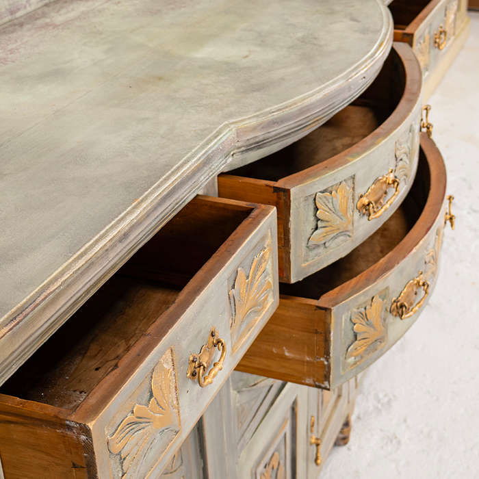 Painted Victorian Sideboard