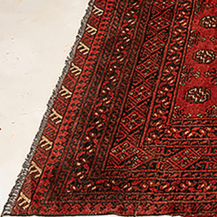 Vintage Afghan Rug
