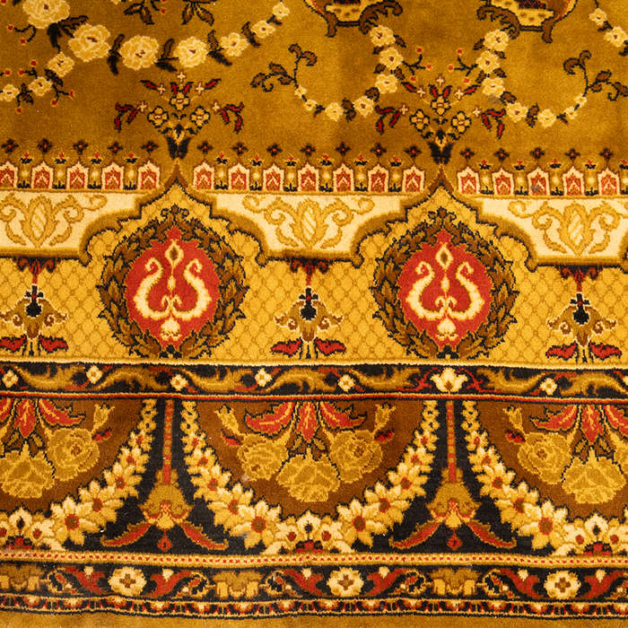 Vintage Persian Medallion Rug