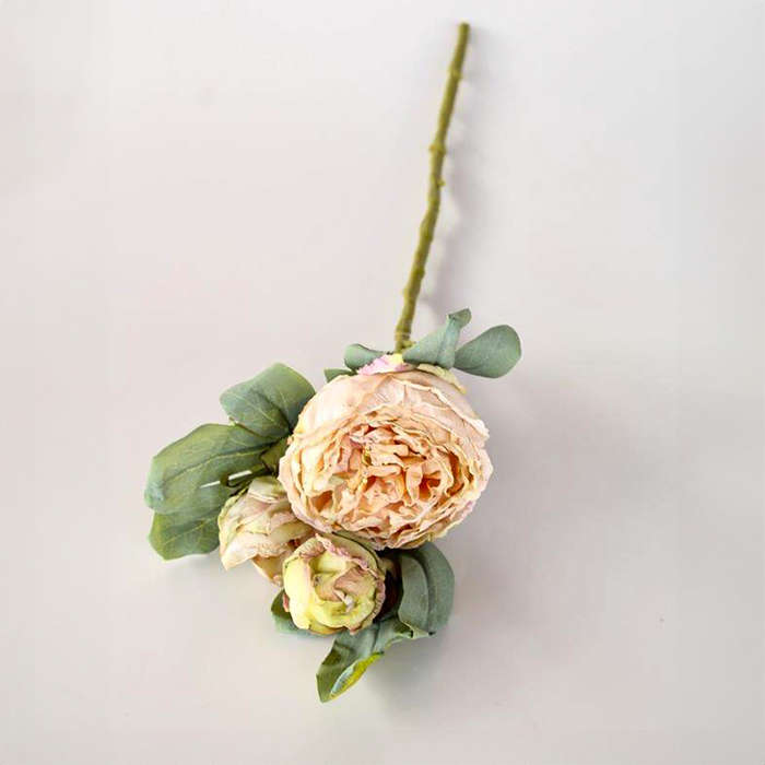 Peony 3 Stem Spray