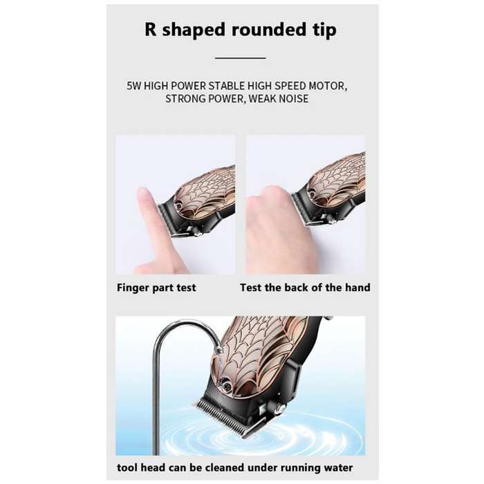 Professional LCD Digital Display Electric Hair Clipper
