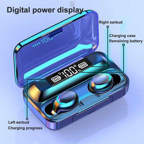M10 Andriod & IOS TWS Wireless Headset with built-in PowerBank