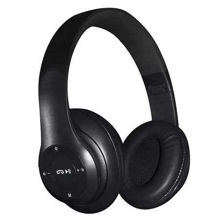 Portable Wireless Headphones with Microphone (Box Damage) White