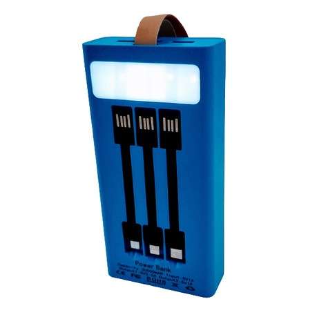Power Bank 20,000 mAh with Cable Tray and Light