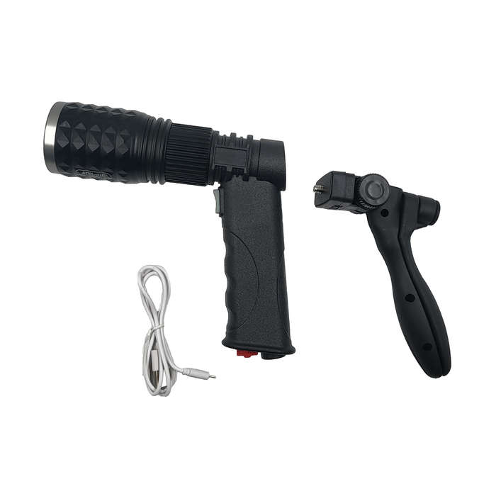 Hand-Held High-Power Multi-Function Strong Light Flashlight
