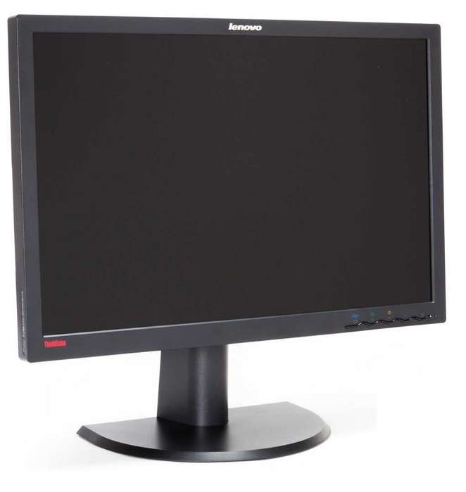 Lenovo ThinkVision 24" Wide LCD Monitor | DVI-D, VGA & Display Port