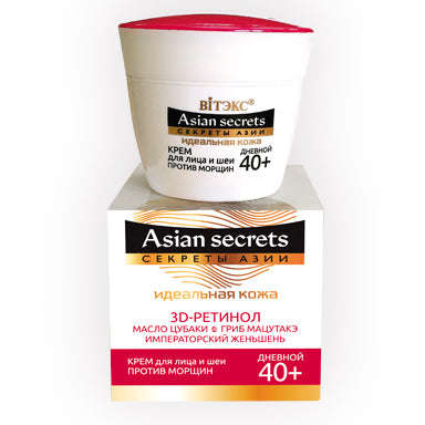 Asian Secrets Anti-Wrinkle Face and Neck Day Cream 40+, 45 ml