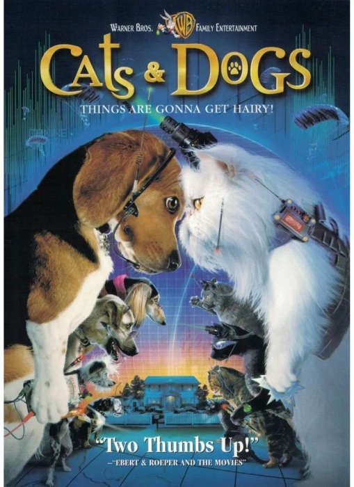Cats and Dogs: Things are gonna get hairy! (DVD)