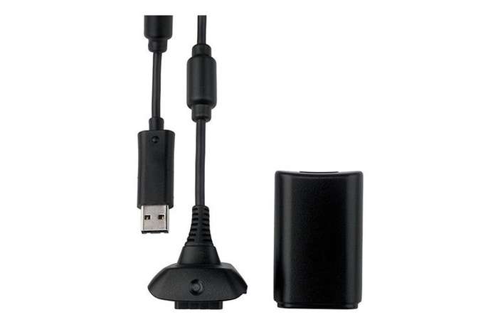 X BOX 360 PLAY AND CHARGE KIT