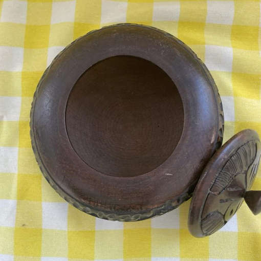 Zambian Crafted Bowl & Lid