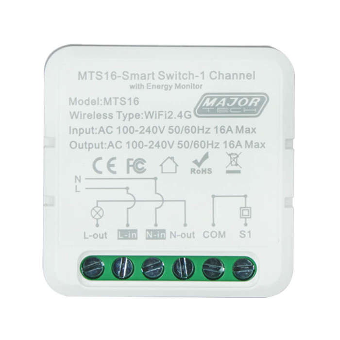 Major Tech Smart Switch Module (MTS16)