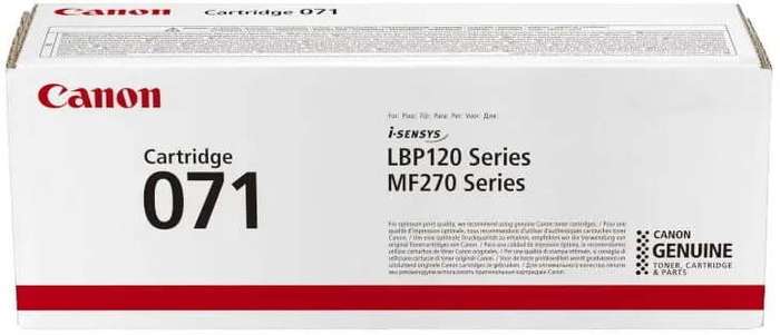 CANON CRG 071 Black Laser Toner