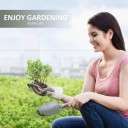 Gardening Tools Gift Kit Non-Slip Handle with Anti-Rust Trowel Garden Tool Kit  (5 Tools)