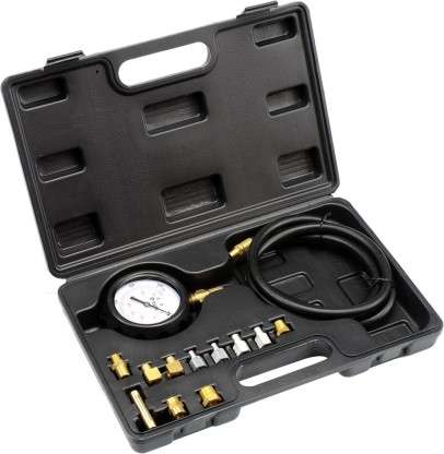 Engine Oil Pressure Tester with 11 Adaptor Vehicle Tool Kit