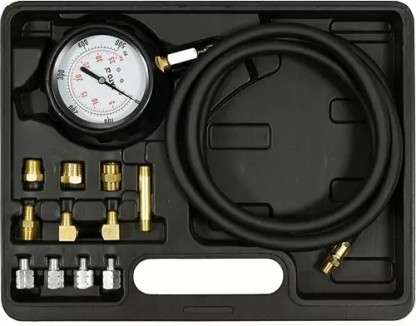 Engine Oil Pressure Tester with 11 Adaptor Vehicle Tool Kit