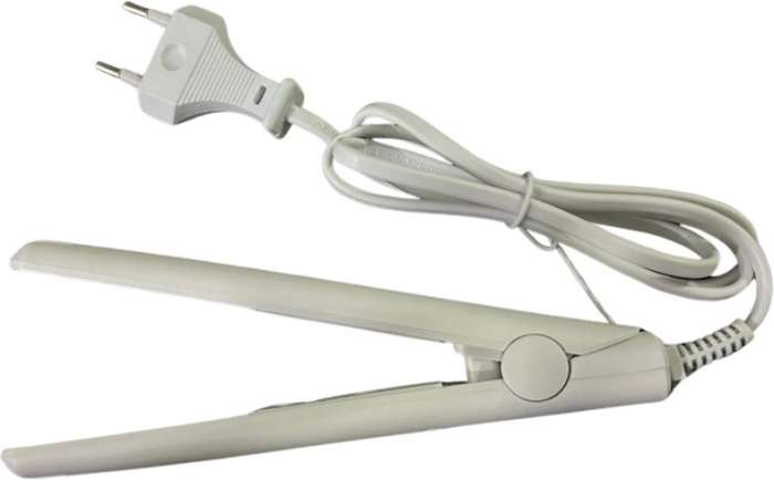 Mini Travel Hair Straightener - 2 Pack - White