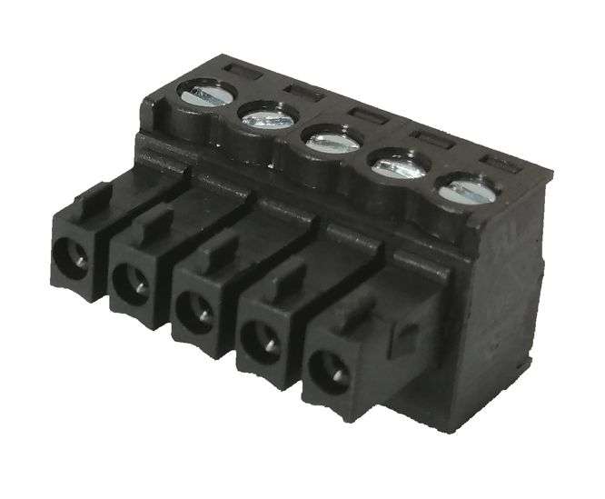 SOCKET STR 5W PLUG-IN 3.5mm BLACK 15EDGK-3.5-05P-13-00AH